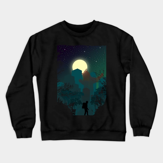 SPIRIT ANIMAL - BEAR Crewneck Sweatshirt by VISUALIZED INSPIRATION